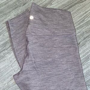 Lululemon leggings, gray, size 12
